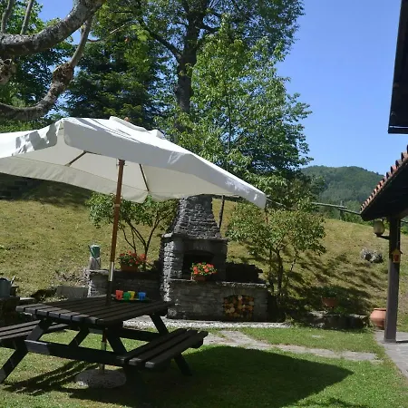 Rustic House In Mountain Surroundings And Views From A Lovely Garden