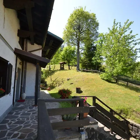 Rustic House In Mountain Surroundings And Views From A Lovely Garden *